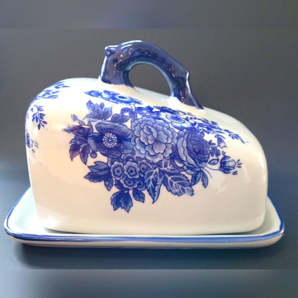 Antique Victoria Ware Cheese Dish